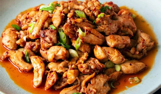 Garlic Chicken Or Lamb