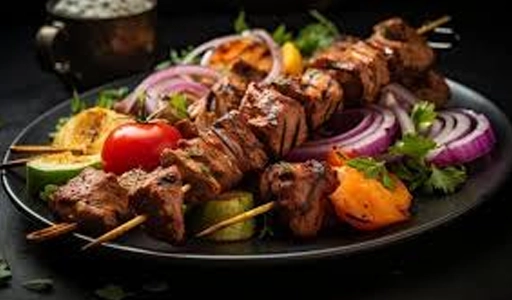 Chicken Or Lamb Shashlick