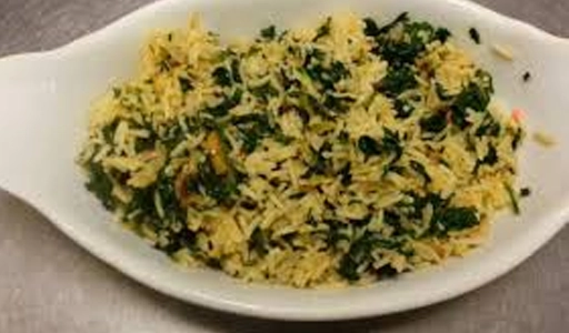 Saag Rice